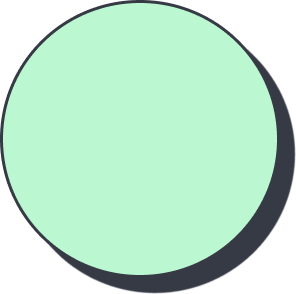 Decorative Mint Circle